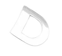 Emblemas e insignias de coche Letra 3D,Pegatina de letras emblema para coche - Calcomanías automotrices Pegatinas de parachoques impermeables | Pegatinas resistentes con resistentes s