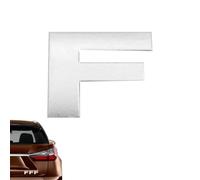 Emblemas e insignias para coche Carta 3D,Adhesivo con letras emblema para coche, calcomanías automotrices a prueba de polvo, Pegatinas para robustas Pegatinas con Resistentes a la