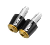 Embo De Manillar Moto Tapones para Los Extremos del Manillar De Motocicleta para Yamaha YBR250 YBR 250 2005 2006 2007-2014 para Puños Aleación Aluminio Extremo Puños Tapón
