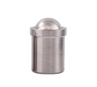 Émbolo de bola con resorte 1 pieza, 5 piezas, M3, M4, M5, M6, M8, cuerpo liso, paso de acero inoxidable, émbolo de bola con resorte de ajuste a presión(Stainless steel 5Pcs,D4xL5)