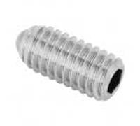 Émbolo de Bola de Resorte, 20 Piezas Tornillo de émbolo de Bola de Resorte Juego de Tornillos de émbolo de Bola de Resorte Hexagonal de Rosca de Acero Inoxidable Duradero (M4 * 12 (20 piezas))