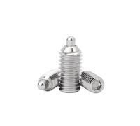 Émbolo de resorte de acero inoxidable 304, émbolos de bola, pasador hexagonal, pasador de rosca M3 M4 M5 M6 M8 M10 M12(3pcs M4x20x3x1.6)