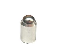 Émbolo de resorte fijo con cabeza esférica de acero inoxidable, sin escalones, M2 M3 M4 M5 M6 M8 M10 M12(5pcs M5X6)