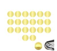 Embossed Seal Stickers - Self Adhesive Foil Labels, 100pcs Circular
