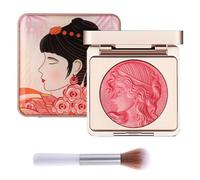 Embossed Smooth Powder Blush Palette For Cheeks, Matte Face Powder Blush Palette, Embossed Girl Blush for Cheeks, Matte Face Powder Blush Palette, Face Matte Blush Palette (Pink, 3g)