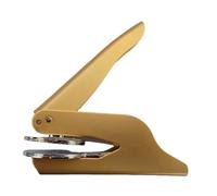 Embosser, Hand-Held Embossing Stamp, Elegant Wedding Invitation Embossed Machine for Envelopes, Paper Crafts, Custom Designs for Women, Personalized Stationery, 4,92 x 1,73 x 6,89 in
