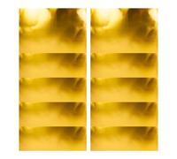 Embossing Foil Sheets - 10 Pieces 0.07mm Thick Art Project Supplies
