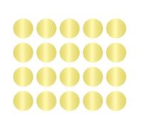 Embossing Label Pack, Foil Seal Labels Serrated Edge, Self Adhesive Finish, Raised Seal Emblems, Lustre Badges, Decorative Crimped Border, Tamper Evident Closure Accent for Authentication Use