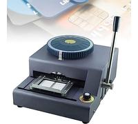 Embossing Machine, 68 Characters Card Embosser Printer Pvc Card Embosser Stamping Machine Credit Id Vip Magnetic Embossing, LJJY-KK