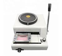Embossing Machine 72 Character Card Embosser, Pvc Embosser Embossing Machine, Manual Credit Card Embosser 72 Character Letter Credit Id Vip Magnetic Embossing, LJJY-KK
