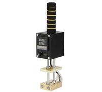 Embossing Machine,Leather Embossing Machine,Manual Bronzing Machine,0~400°C Temperature Adjustable,Suitable For Leather, Paper, Plastic, LJJY-KK