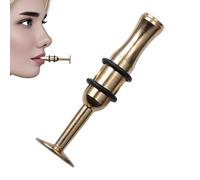 Embouchure Training Device, Metal Lip Muscle Builder, 2.68x1.22in Trumpet Accessories Kit, Authentic Metal Construction, Portable Lips Strength for Musicians Beginners