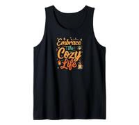 Embrace the Cozy Life Hygge Comfort Aesthetic Camiseta sin Mangas
