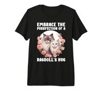 Embrace The Purrfection of A Ragdoll's Hug Cat Lover Owner Camiseta Premium