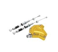 Embrague acrobático de fácil accionamiento compatible con Tiger 800, 1050, T100, T120, 600, 650, Rocket III y Speed Triple 1050.(Gold)