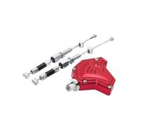 Embrague acrobático de fácil accionamiento compatible con Tiger 800, 1050, T100, T120, 600, 650, Rocket III y Speed Triple 1050.(Red)