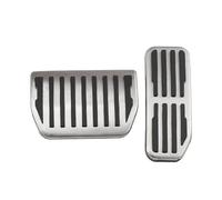 Embrague Cubierta Pedal Pedales Acero Inoxidable Para Coche Pedal Freno Gas Almohadilla Apoyo Para Jaguar Para XE Para XF Para F-Pace 2015 2016 2017 2018(AT)