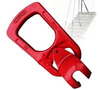 Embrague de elevación de hormigón prefabricado, anillo de elevación de 1T, 2,5T, 3,5T y 10T en múltiples especificaciones, dispositivo de panel de anillo, equipo de acero(Red,3-5T)