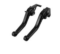 Embrague de freno de motocicleta Accesorios Para Motocicleta Manijas Ajustables De Palanca Embrague Freno Para CB125R 2018 2019 2020 2021 2022 2023(Negro)