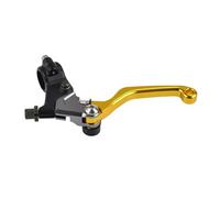 Embrague de freno de motocicleta Palanca de embrague freno para Honda CRF100F CRF70F CRF80F XR250 XR250R XR250L(Right-gold)