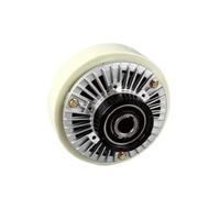 Embrague de freno de polvo magnético, 24 V, controlador de tensión hueca de eje único y doble, freno electromagnético(FZ-K-1.2KG)
