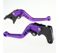 embrague de freno palanca Para Gilera Para Runner 125 FX 2T Para Poggiali Para Piaggio Para Fly 50 4T Scooter Disco Delantero Palancas Freno Tambor Trasero Manija de Palanca de Freno(Short Purple)