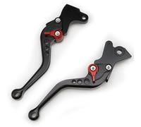 embrague de freno palanca Para Gilera Para Runner 125 FX 2T Para Poggiali Para Piaggio Para Fly 50 4T Scooter Disco Delantero Palancas Freno Tambor Trasero Manija de Palanca de Freno(Short Black)