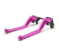 embrague de freno palanca Para Gilera Para Runner 125 FX 2T Para Poggiali Para Piaggio Para Fly 50 4T Scooter Disco Delantero Palancas Freno Tambor Trasero Manija de Palanca de Freno(Long Pink)