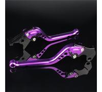 embrague de freno palanca Para Gilera Para Runner 125 FX 2T Para Poggiali Para Piaggio Para Fly 50 4T Scooter Disco Delantero Palancas Freno Tambor Trasero Manija de Palanca de Freno(Long Purple)