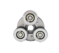 Embrague de motor de acero 36T para bicicleta Bafang 250W E-For Bike, pieza de repuesto de engranaje de metal para kit de reparación de motor eléctrico para bicicleta, plateado