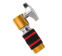 Embrague de platillos Hi Hat, pieza de hardware de batería de jazz de metal con funcionamiento suave para accesorios de batería (Yellow)