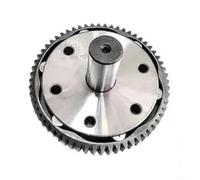 Embrague de rueda de espuela 1619P10766, pieza de repuesto de engranaje de metal de rotación de mano derecha, para Bosch RH540M RH540S 5-40 D, compatible con taladro de martillo Bosch, componentes