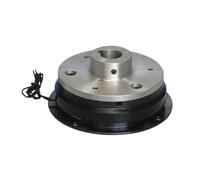 Embrague electromagnético de brida de tipo placa única con asiento guía de cojinete y asiento guía de aluminio(FCD-015)