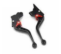 Embrague Freno Motocicleta Compatible Con Para ZX6R 2005-2006 CNC Palanca De Freno De Tambor Delantero Y Trasero Ajustable Motocicleta Palanca De Embrague De Freno De Motocicleta(Black,147mm)