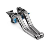 Embrague Freno Motocicleta Compatible Con Yamaha Para TMAX 500 560 Para DX Para SX Palanca De Freno Y Embrague CNC Ajustable Motocicleta De 6 Velocidades.(Silver)