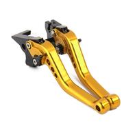 Embrague Freno Motocicleta Compatible Con Yamaha Para TMAX 500 560 Para DX Para SX Palanca De Freno Y Embrague CNC Ajustable Motocicleta De 6 Velocidades.(Yellow)
