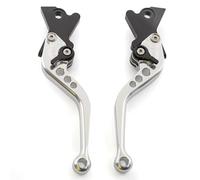 Embrague Freno Motocicleta Compatible Con Yamaha Para YZF600R Para Thundercat 1999 2000 2001 2002 2003 2004 2005 2006 2007 Palanca De Embrague De Freno De Motocicleta Ajustable CNC(Silver)