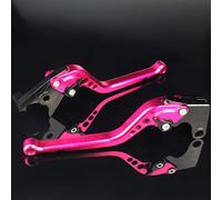 Embrague Freno Motocicleta Compatible Con Yamaha Para YZF600R Para Thundercat 1999 2000 2001 2002 2003 2004 2005 2006 2007 Manija Palanca Embrague Freno Ajustable Motocicleta(Pink)