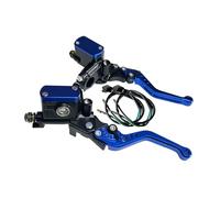 Embrague Freno Percha Manguera Hidráulica Del Equipo 1200m M Cilindro Maestro Freno Embrague De La Motocicleta Pistón 14m(Blue Pump 1 pair)