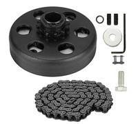 Embrague Go Kart para motor de 2-6.5 HP, orificio de 3/4 pulgadas 12T con embrague centrífugo de cadena #35, apto para Predator 212 cc, Honda GC160 GC190 GX120, Go Kart, Minibike, Fun Kart de 19.05 mm