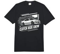 Embrague Kick Crew Drift JDM Car Entusiasta Drifting Tuning Comfort Colors Adult Heavyweight T-Shirt