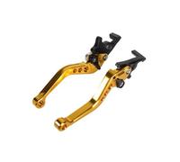 Embrague Maneta Freno 1 Par Manijas Modificación Freno Disco Doble para Motocicleta, Manija Bocina Freno Disco, Manija Freno Varilla Tracción(Yellow)