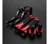 Embrague para Aprilia RS125 1996-2005: Mando de Freno Plegable, maneta Extensible, manetas y Embrague Ajustables CNC(Red4)