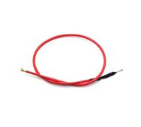 embrague tubo Manguera de freno hidráulica reforzada trenzada para motocicleta, tubo de manguera de aceite de embrague para motor NC CB universal Cable de embrague(NC Red)