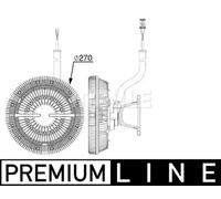 Mahle CFC 243 000P - Acoplamiento para ventilador