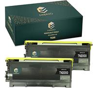 EMBRIIO 2X TN-2000 TN2000 Cartucho Tóner Reemplazo para Brother HL-2030 HL-2032 HL-2040 HL-2050 HL-2070 HL-2070N DCP-7010 DCP-7020 DCP-7025 FAX-2820 FAX-2920 MFC-7420