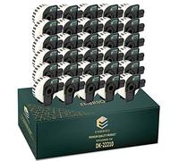 EMBRIIO DK-22210 | 30x Rollos Etiquetas Continuas DK 22210 Reemplazo para Brother P-Touch QL-700 QL-570 QL-500 QL-810W QL-820NWB QL-800 QL-710W QL-720NW QL-560 QL-550 QL-1110NWB 1060N, 29mm x 30.48m