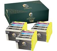 EMBRIIO LC-1000 12x Cartuchos de Tinta Reemplazo para Brother DCP-130C DCP-135C DCP-150C DCP-330C DCP-350C DCP-357C DCP-540CN DCP-560CN DCP-770CW MFC-235C MFC-465CN FAX-2840