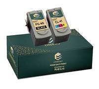 EMBRIIO PG-40 CL-41 Cartuchos de Tinta Reemplazo para Canon Pixma iP2600 MP140 MP460 iP1800 iP1900 iP2500 MP190 MP210 MP220 MP170 MP180 MP160 MP450 MP470 MP150 MX300 MX310 iP1200 iP1600 iP2200