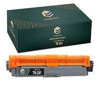 EMBRIIO TN241 TN-241BK Negro Cartucho Tóner Reemplazo para Brother HL-3140CW 3150CDW 3170CDW DCP-9015CDW 9020CDW MFC-9140CDN 9330CDW 9340CDW 9332CDW 9142CDN